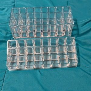 2 Acrylic Lipstick Holders